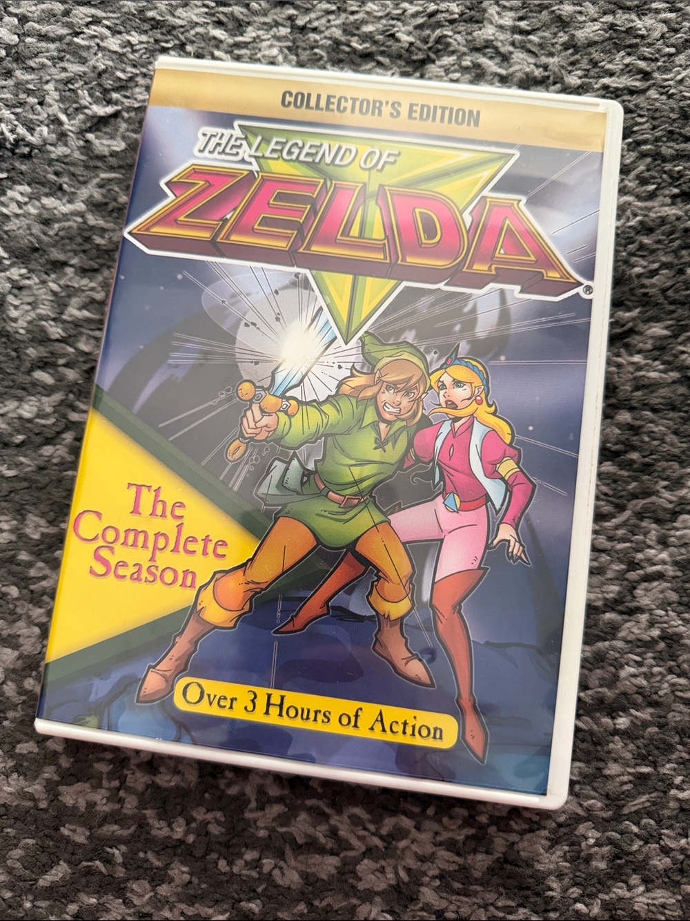 Legend of Zelda - The Complete Season  animated cartoon series DVD EUC!